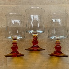 3 Vintage Luminarc 60’sAmber