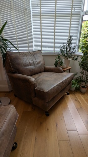Old boot armchair - old,