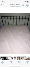 king size Iron bed Frame No Mattress ￼