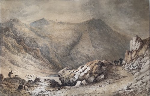 Original 1851 watercolour - 1851,