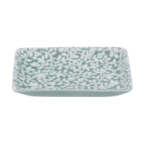 Green trinket dish pretty - trinket,