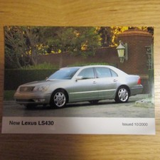 LEXUS LS 430 LS430 4.3 V8 7" x