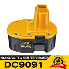 4.8Ah FOR DeWALT DC9091 14.4V