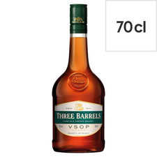 Three Barrels Brandy VSOP 70cl Abv 38%