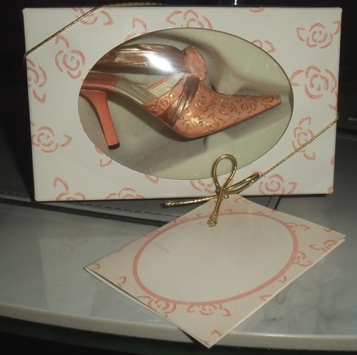 Just the right shoe wrapped - right,