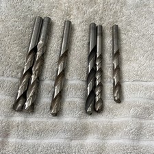 Hss Drill Bits 6 Pces,2x13 Mm,2x11 Mm,12 Mm & 10 Mm