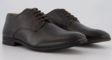 Hudson Craigavon Derby Shoes Brown Leather RRP£80 Size 11 (but would say 10.5)