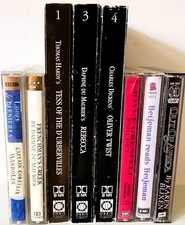 Job / Lot Bundle - 8 Cassette Audio Books