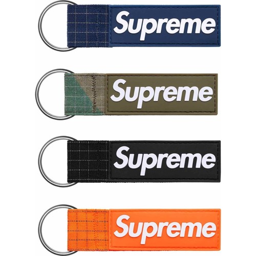 Supreme ripstop keychain - supreme, navy