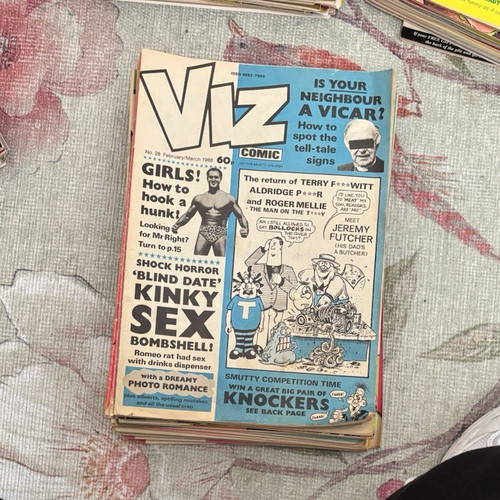 Viz comic magazine - comic, 28,29