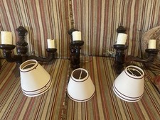 Vintage Wooden Wall Lights