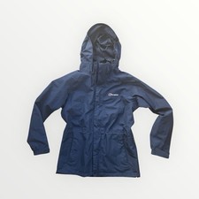 Berghaus Women’s Gore-Tex Waterproof Jacket Navy UK 10 Outdoor Hiking Coat