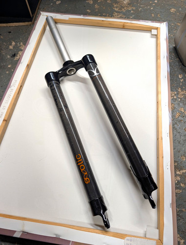 Exotic carbon fibre fork - carbon,