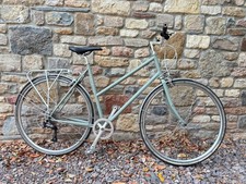 Bristol built Temple Bike, Lichen Green, Step-through, large frame 55cm