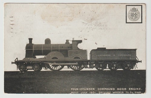 Railway postcard class 3 - l&yr,