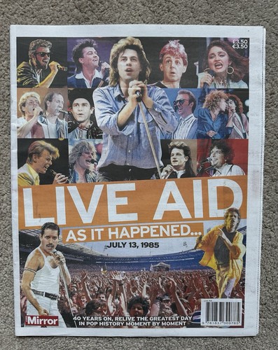 Live aid happened - as,