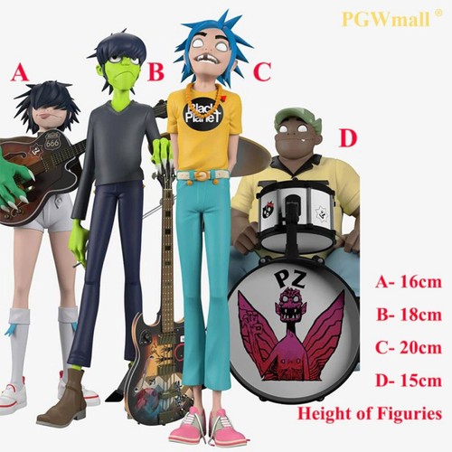 Gorillaz band model - gorillaz, rock