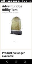 Aldi Adventuridge portable camping toilet / shower / utility tent
