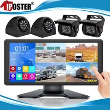 10.36" Touch Screen DVR Quad