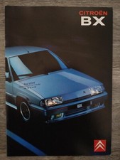 Citroen BX 14 16 19 GTI 4x4 Turbo TGE TZD French Francais Brochure August 1990