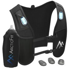 ArcticFit LED Running Vest - Adjustable Unisex Reflective Vest With Phone Holder