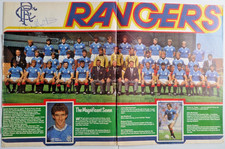 RANGERS  AUTOGRAPHED MAGAZINE