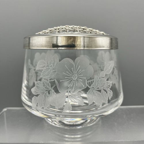 Stuart crystal rose bowl - stuart,