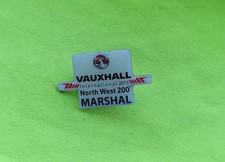 2015 NW200 North West 200 MARSHAL Coleraine Motorcycle bike badge pin lapel