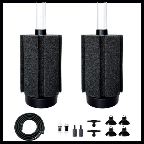 Piece aquarium filter - 2-piece,