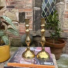 Pair Brass Candlestick Pair