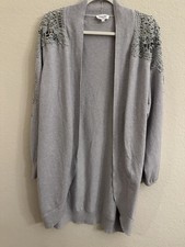 Siren Lily Gray Lace Crochet
