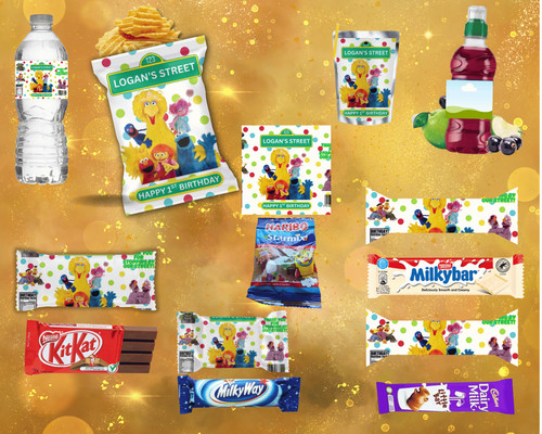 Sesame street birthday pack - street,