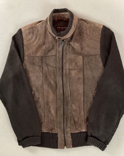 Vintage suede leather and - vintage,