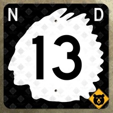 North Dakota Highway 13 state