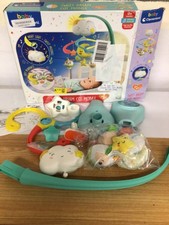 Clementoni - 17710 - Sweet Cloud Cot Mobile - Crib Toy & Sound Machine, Crib Mob