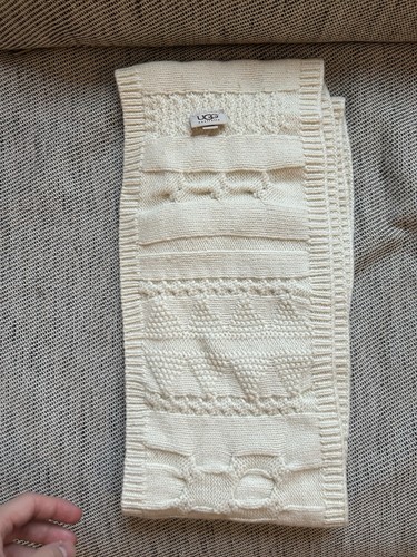 Ugg knitted scarf - ugg, beige