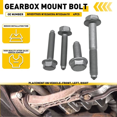 Lower engine mount bolt - mount,