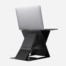 MOFT-Z 5-in-1 Sit & Stand Portable Adjustable Foldable Laptop Desk Stand Black