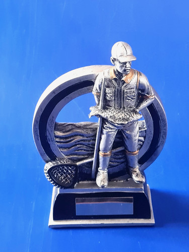 Vintage fishing trophy - vintage,