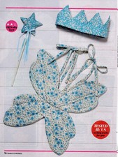 ~ Pull-Out Sewing Instructions For Toddler's Fairy Wings, Crown & Magic Wand ~