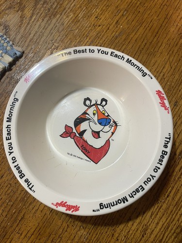 Vintage kellogs cereal - cereal, bowl