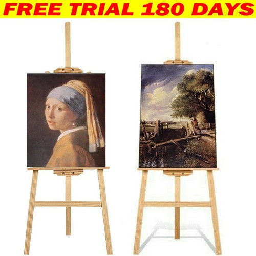 Art artist wooden easel - wooden,