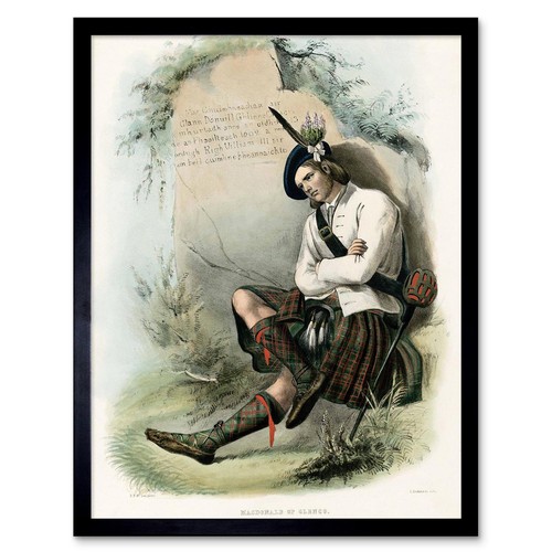 Painting portrait highland - painting,