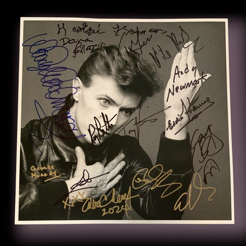 Signed tony visconti - visconti, alomar