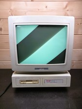 Amstrad PcW-9512+ PC Wordprocessor 1987 Monitor Only Vintage Green Screen CRT