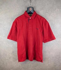 Musto Shirt Mens M Medium Red