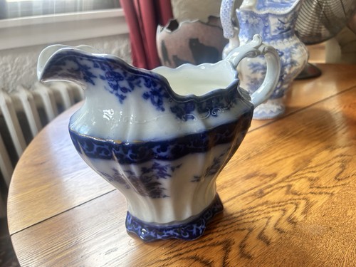 Antique flow blue touraine - antique,