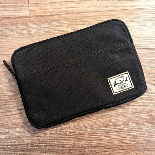 Herschel black canvas wallet