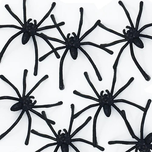 Fake spider black toy - spider,