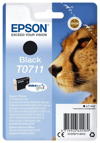 Genuine epson t0711 cheetah - epson,